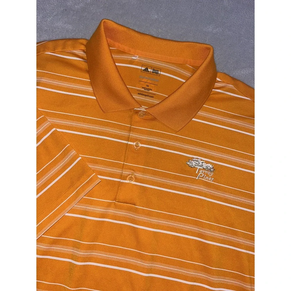 TORREY PINES / ADIDAS‎ Men's XL Performance Golf Polo Shirt Fast Shipping!
